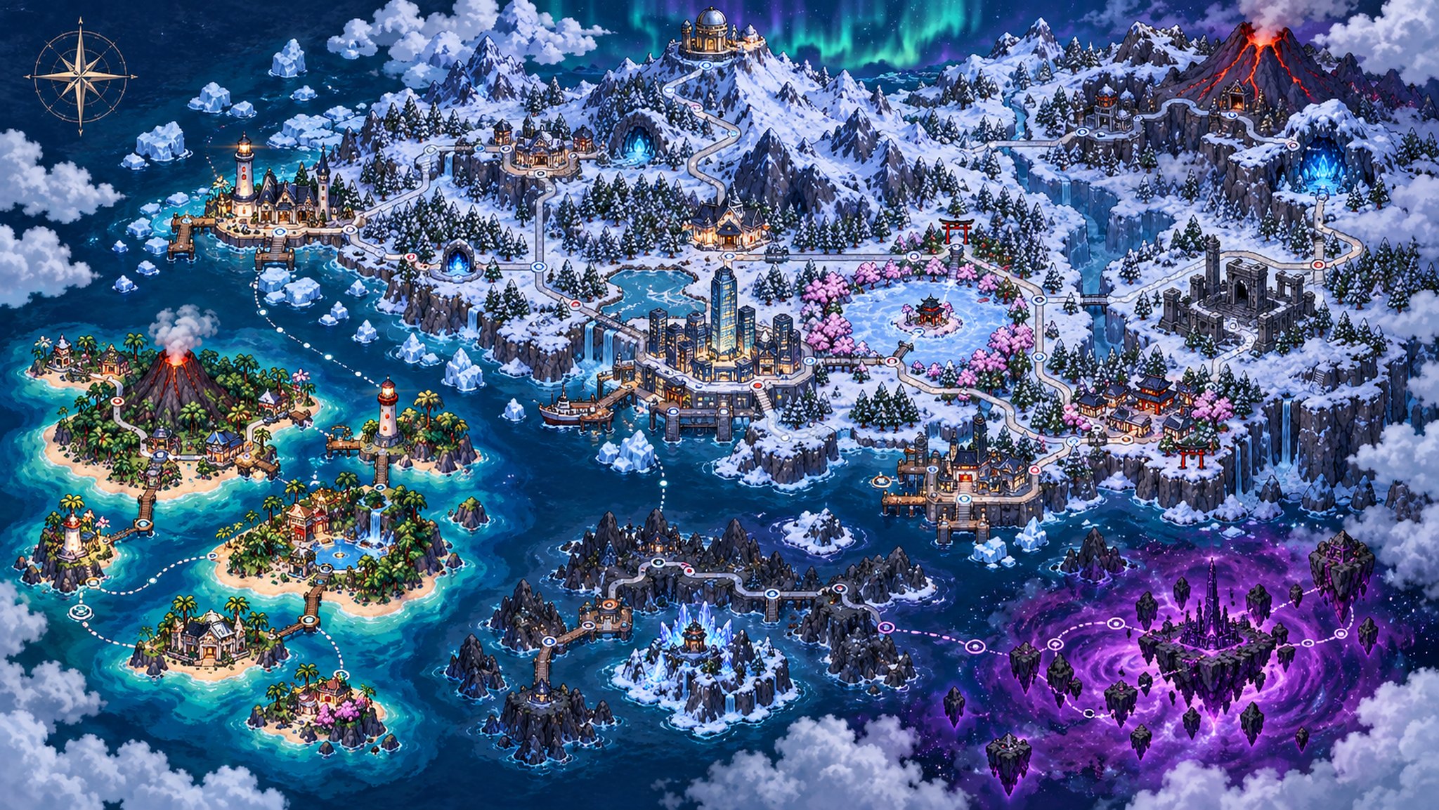 The Subzero region map