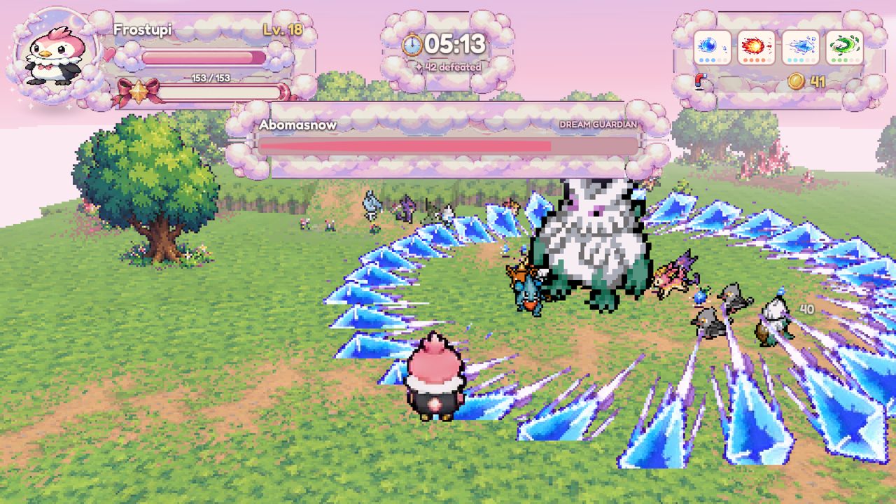 Fighting the Dream Guardian Abomasnow