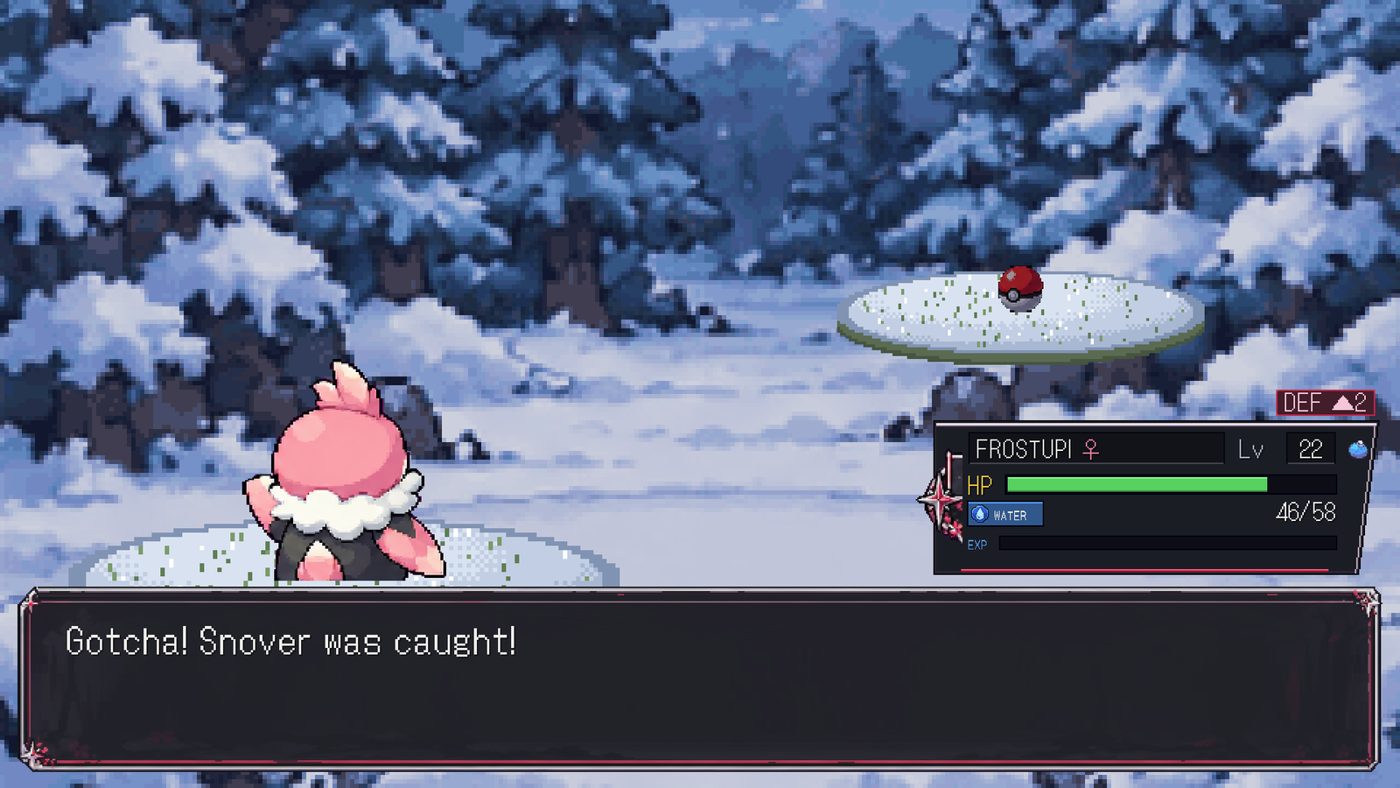 Gotcha! A Pokémon is caught with the new catch animation